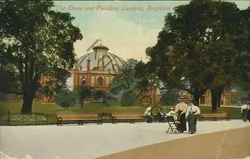 Brighton - The Dome and Pavilion Gardens [KO-193