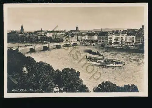 Basel - Mittelere Rheinbrücke [KQ-171