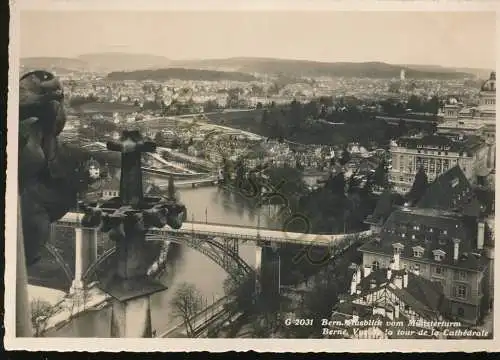 Bern - Ausblick vom Münsterturm [KQ-184