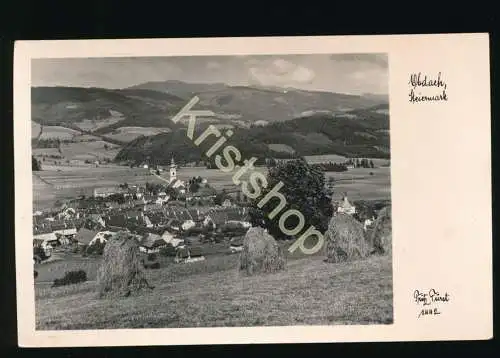 Hüttenpost-Stempel - Obdach - Steiermark [KS-064