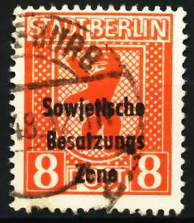 SBZ ALLG. AUSGABEN Nr 202Avx gestempelt 6776EE