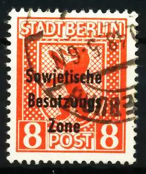 SBZ ALLG. AUSGABEN Nr 202Avx gestempelt 6776D2