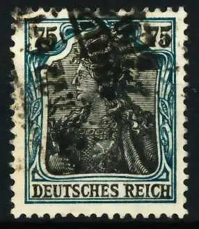 D-REICH GERMANIA Nr 104a gestempelt 6871E2