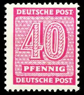 SBZ WESTSACHSEN Nr 136Ywc postfrisch 67B26A