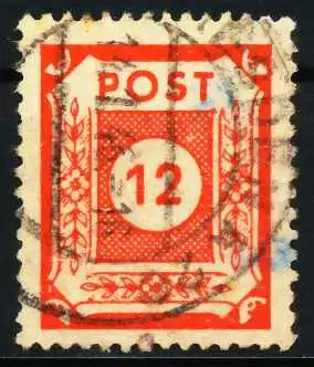 SBZ OSTSACHSEN Nr 60a zentrisch gestempelt 655F9E