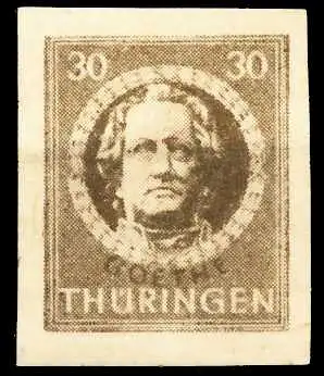 SBZ THÜRINGEN Nr 99BYaz2 postfrisch 67083E