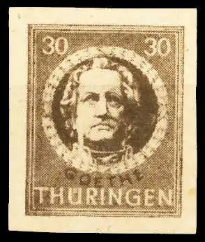 SBZ THÜRINGEN Nr 99BYaz2 postfrisch 67085E