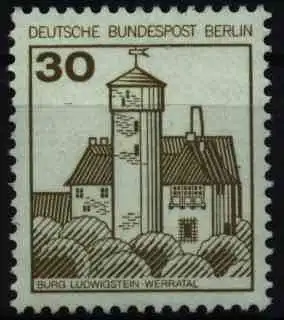 BERLIN DS BURGEN U. SCHLÖSSER Nr 534A IR postfrisch 0E3B16