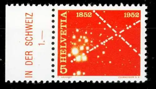 SCHWEIZ 1952 Nr 566 postfrisch 118A02