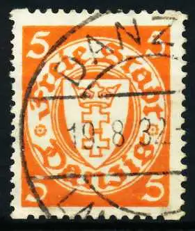 DANZIG 1924 Nr 193D gestempelt 4BD102
