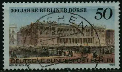 BERLIN 1985 Nr 740 zentrisch gestempelt 10D772