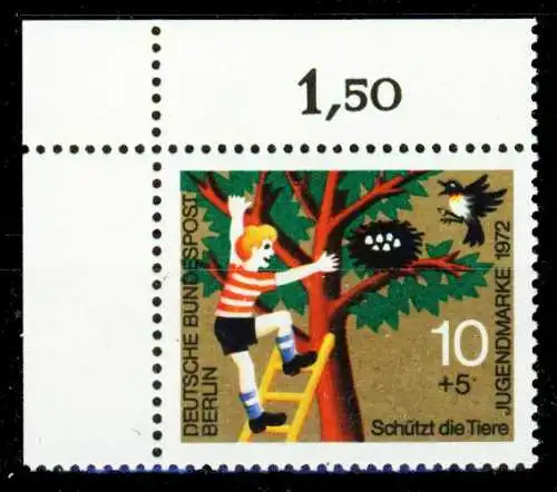 BERLIN 1972 Nr 418 postfrisch ECKE-OLI 2BCAF2