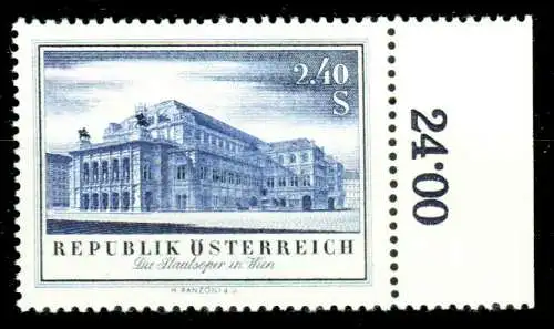 ÖSTERREICH 1955 Nr 1021 postfrisch ORA 336AA2