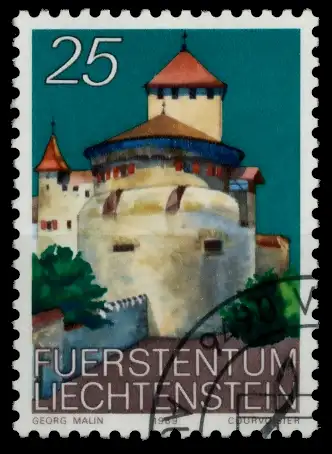 LIECHTENSTEIN 1989 Nr 962 gestempelt SB49E26