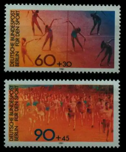 BERLIN 1981 Nr 645-646 postfrisch 148216