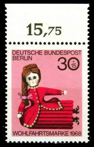 BERLIN 1968 Nr 324 postfrisch ORA 2BCA0E