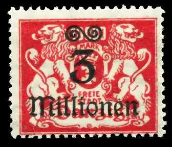 DANZIG 1923 Nr 166 postfrisch 4CF612