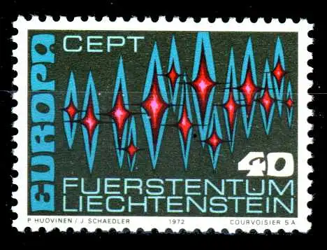 LIECHTENSTEIN 1972 Nr 564 postfrisch SB45F06