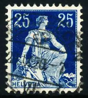 SCHWEIZ 1908 Nr 103 gestempelt 4C625A