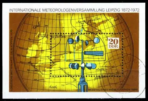 DDR BLOCK KLEINBOGEN Block 34 gestempelt 2C0042