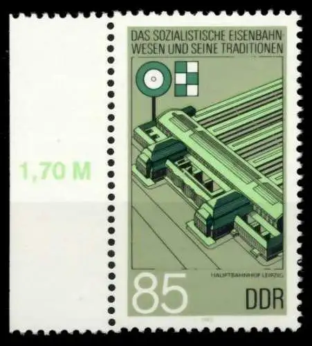 DDR 1985 Nr 2971 postfrisch SRA 6B7042