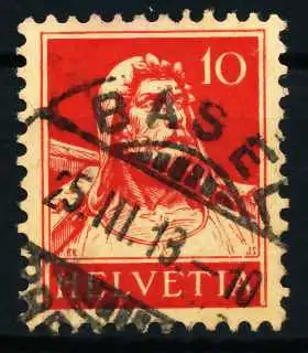 SCHWEIZ 1914 Nr 118II zentrisch gestempelt 4C62BA