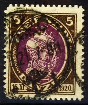 DANZIG 1921 Nr 53 gestempelt 12C39A