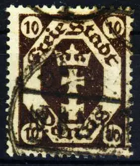 DANZIG 1921 Nr 74X gestempelt 130EA2