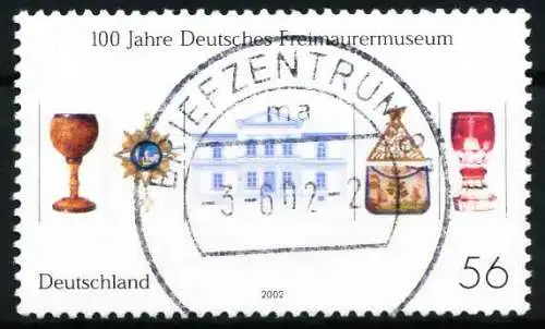 BRD 2002 Nr 2247 zentrisch gestempelt 648E2E
