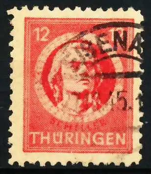 SBZ THÜRINGEN Nr 97AXa t gestempelt 6770A2