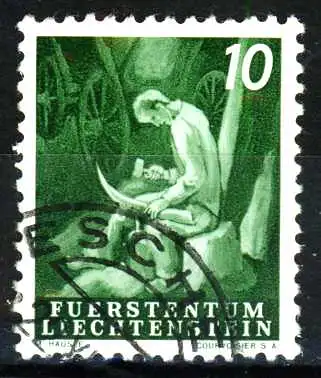 LIECHTENSTEIN 1951 Nr 290a gestempelt 16B742