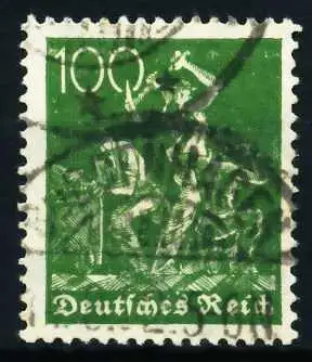 D-REICH INFLA Nr 187a zentrisch gestempelt 692B0A