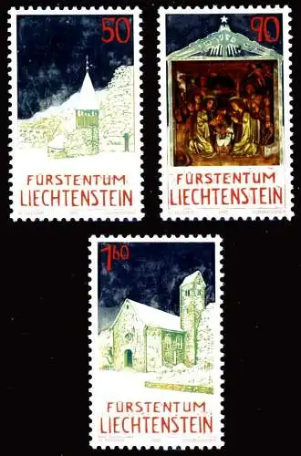 LIECHTENSTEIN 1992 Nr 1050-1052 postfrisch SA18D4E