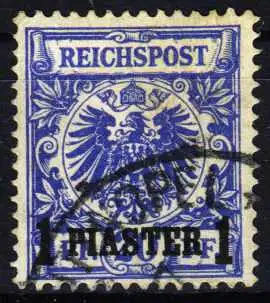 DEUTSCHE AUSLANDSPOSTÄMTER TÜRKEI Nr 8d gestempelt 1D2C5A