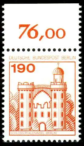 BERLIN DS BURGEN u. SCHLÖSSER Nr 539 postfrisch ORA 212FCA