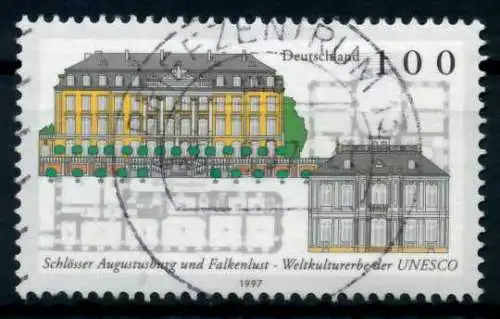 BRD 1997 Nr 1913 zentrisch gestempelt 6AD452