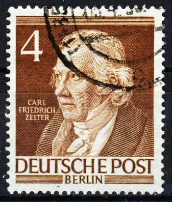 BERLIN 1952 Nr 91 gestempelt 2B6622