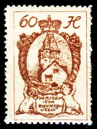 LIECHTENSTEIN 1920 Nr 33 postfrisch 263FB6
