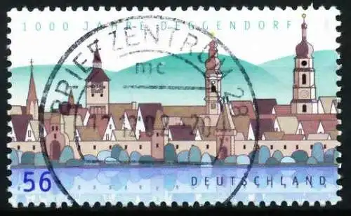 BRD 2002 Nr 2244 zentrisch gestempelt 648DFA