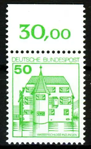 BRD DS BURGEN U. SCHLÖSSER Nr 1038A postfrisch ORA 2758C6