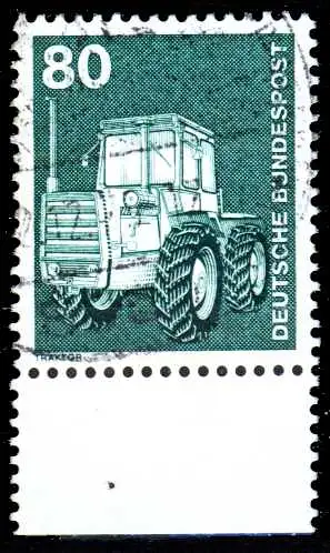 BRD DS INDUSTRIE u. TECHNIK Nr 853 gestempelt URA 28092E