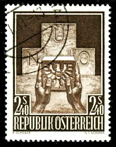 ÖSTERREICH 1956 Nr 1025 gestempelt 280E3A