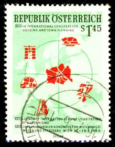 ÖSTERREICH 1956 Nr 1027 gestempelt 280E26
