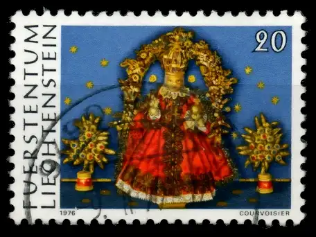 LIECHTENSTEIN 1976 Nr 662 gestempelt 6E97B6