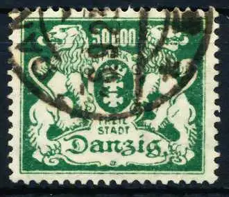 DANZIG 1923 Nr 154 gestempelt 4D994E