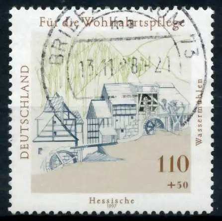 BRD 1997 Nr 1949 zentrisch gestempelt 6B12CE