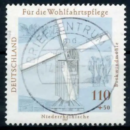 BRD 1997 Nr 1950 zentrisch gestempelt 6B12BE