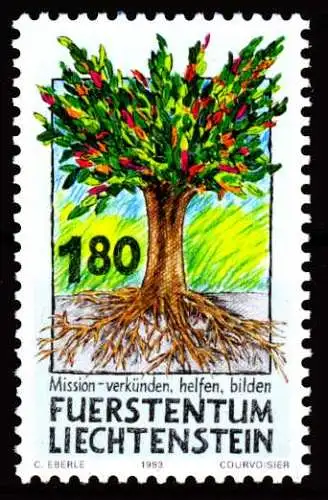 LIECHTENSTEIN 1993 Nr 1064 postfrisch SA18D9A