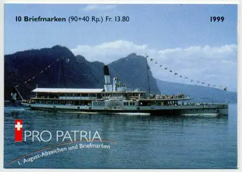 SCHWEIZ MARKENHEFT PP Nr MH 0-114 postfrisch S8B67BA