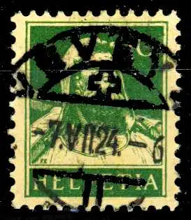 SCHWEIZ 1921 Nr 164 zentrisch gestempelt 29DDD2